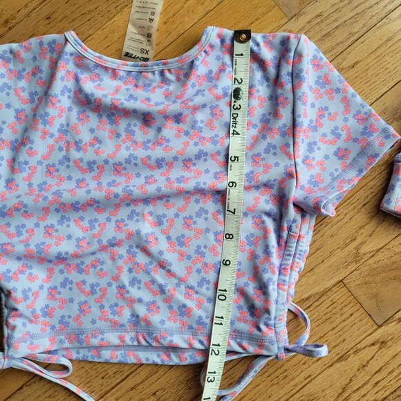 BO+TEE Sports Bra with Crop Top Cinch Sides XS - Picture 11 of 11